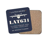 Thumbnail for Latecoere 631 - Heritage - Coaster - Navy Blue