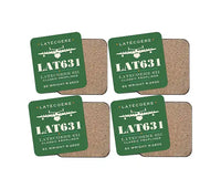 Thumbnail for Latecoere 631 - Heritage - Coaster Set - Green