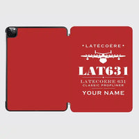 Thumbnail for Latecoere 631 - Heritage + Name - iPad Case - Red