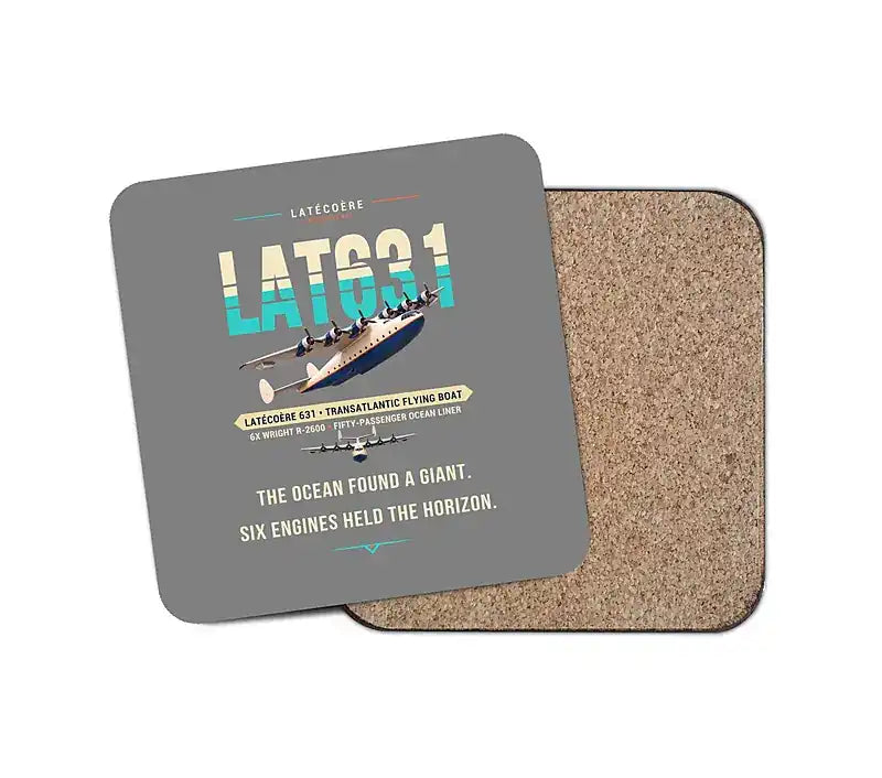 Latecoere 631 - Original - Coaster - Gray