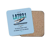 Thumbnail for Latecoere 631 - Original - Coaster - Light Blue