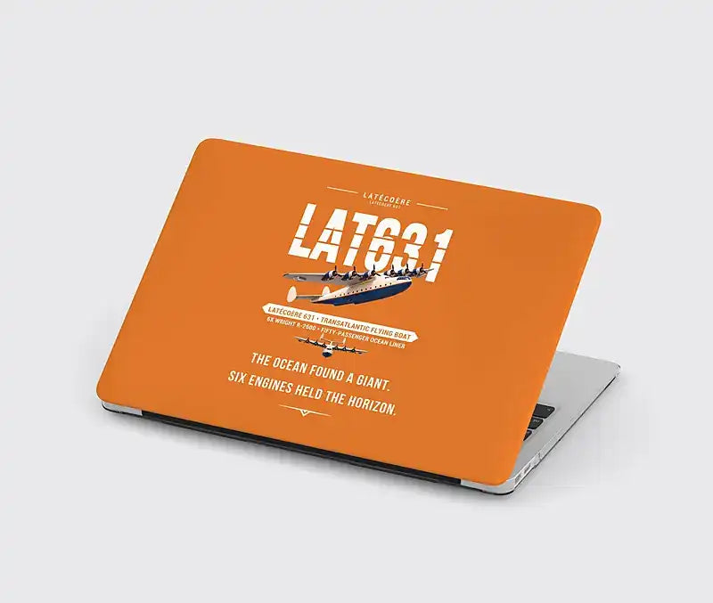 Latecoere 631 - Original - MacBook Case - Orange