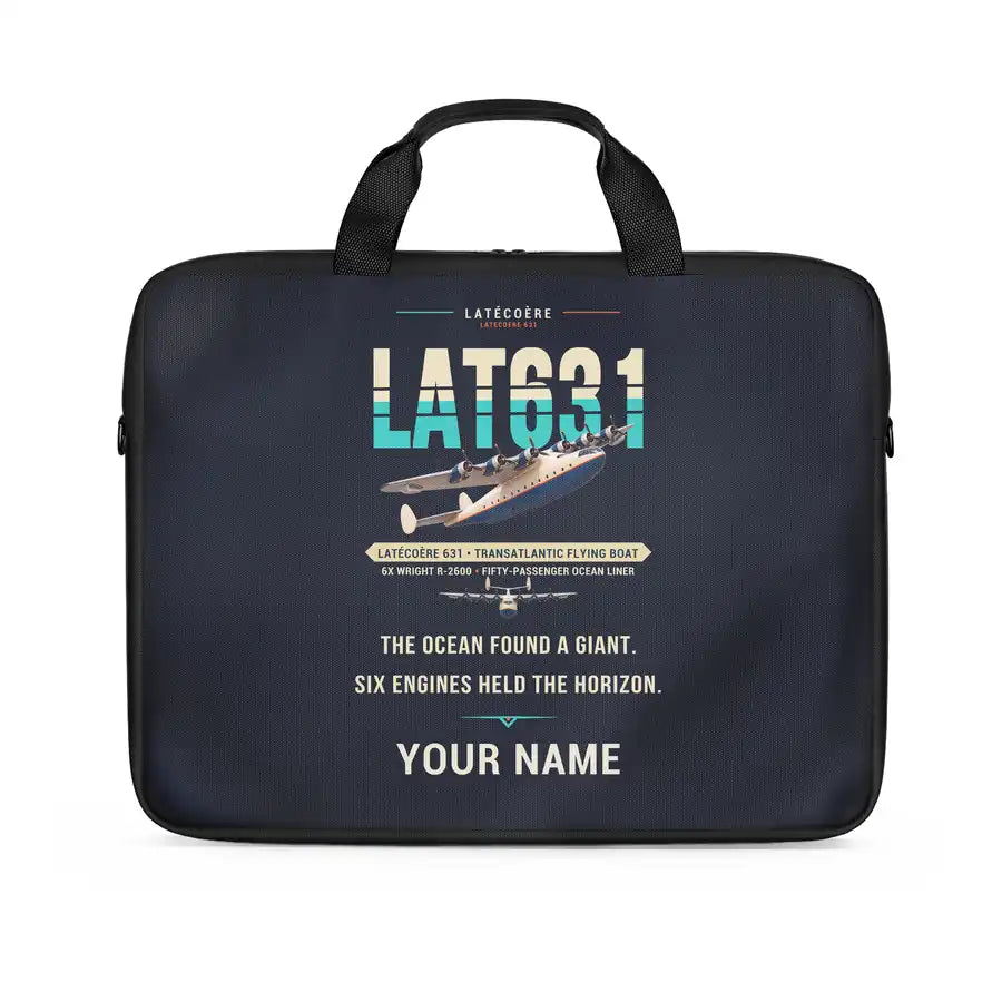 Latecoere 631 - Original + Name - Laptop Bag