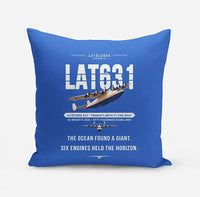 Thumbnail for Latecoere 631 - Original - Pillow - Blue