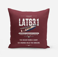 Thumbnail for Latecoere 631 - Original - Pillow - Dark Red