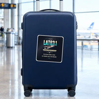 Thumbnail for Latecoere 631 - Original - Square Sticker - Suitcase