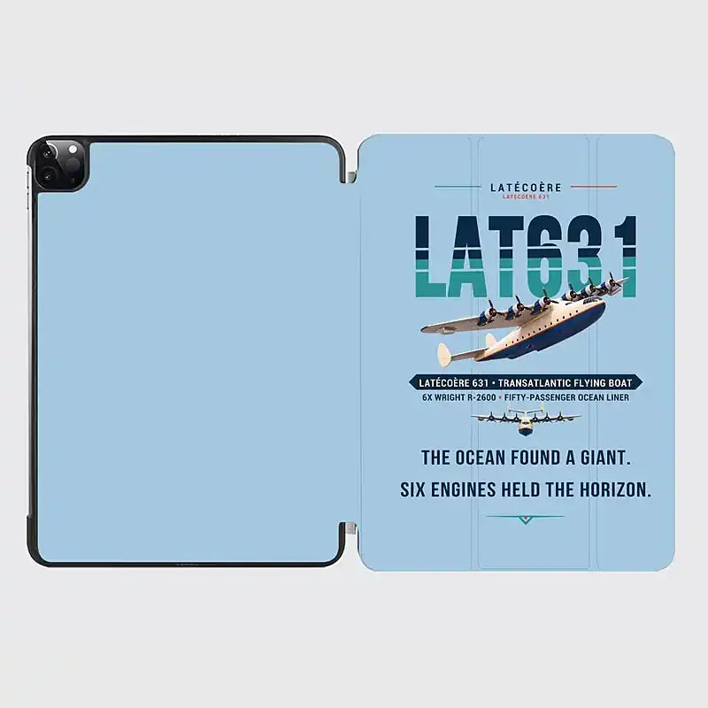 Latecoere 631 - Original - iPad Case - Light Blue