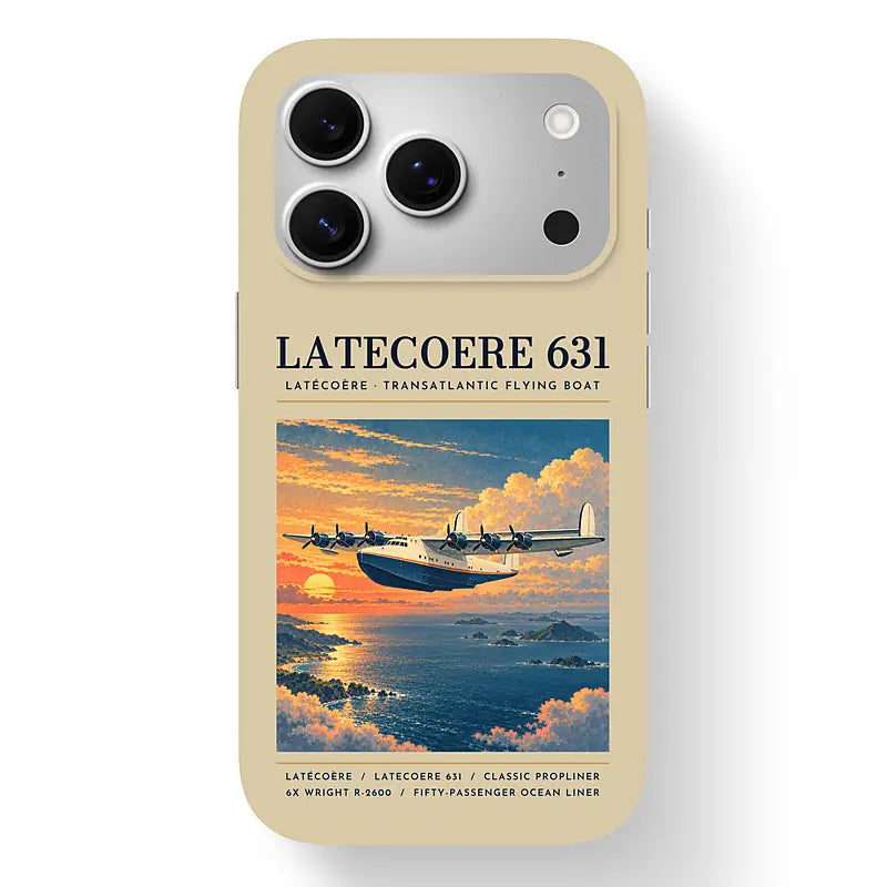 Latecoere 631 - Poster - MagSafe iPhone 17 Pro - Beige