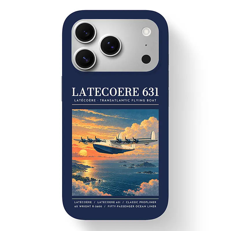 Latecoere 631 - Poster - MagSafe iPhone 17 Pro - Navy Blue