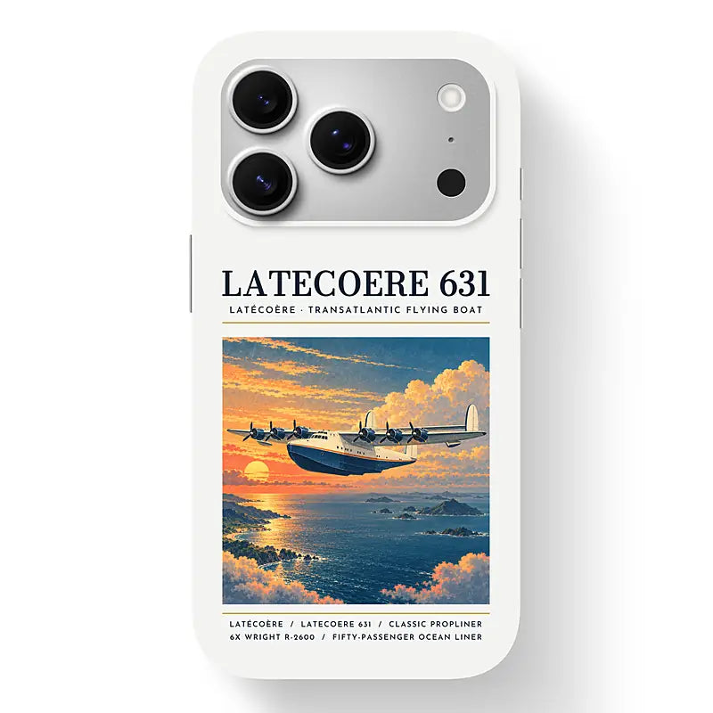 Latecoere 631 - Poster - MagSafe iPhone 17 Pro - White