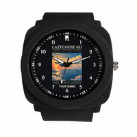 Thumbnail for Latecoere 631 - Poster + Name - Rubber Strap - Black