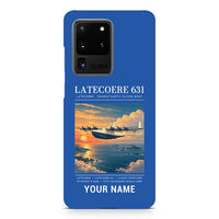 Thumbnail for Latecoere 631 - Poster + Name - Samsung Case - Blue