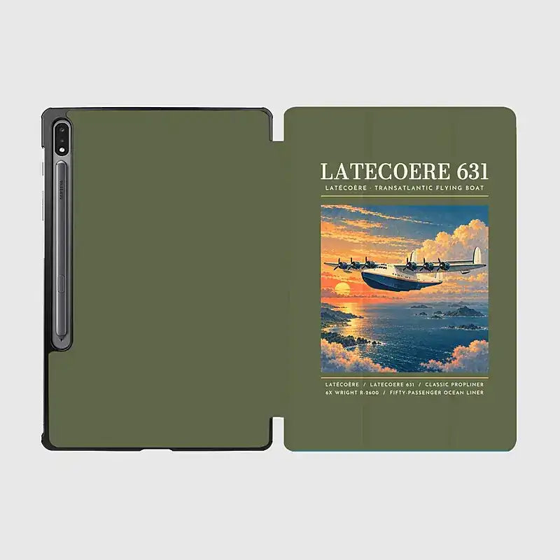 Latecoere 631 - Poster - Samsung Tablet - Green Army