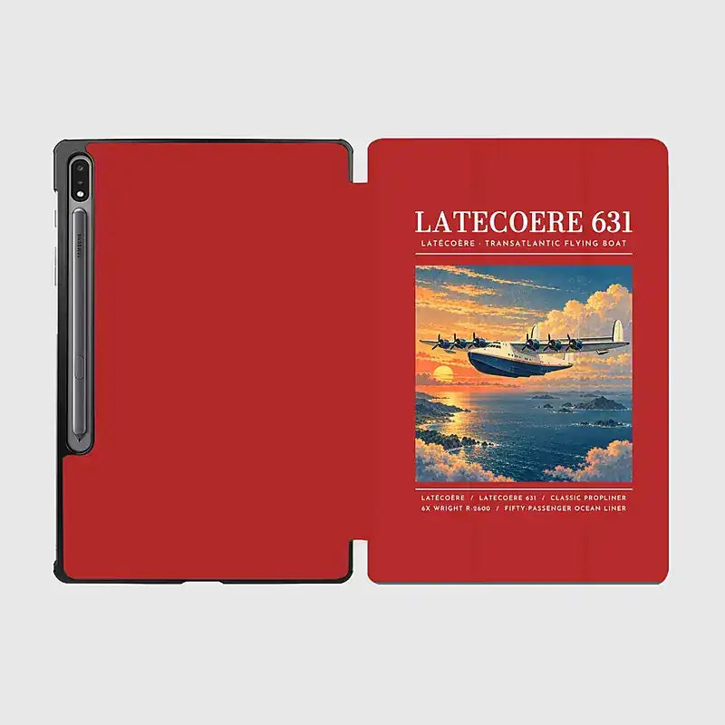 Latecoere 631 - Poster - Samsung Tablet - Red