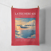 Thumbnail for Latecoere 631 - Poster - Towel - Red