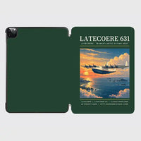Thumbnail for Latecoere 631 - Poster - iPad Case - Dark Green