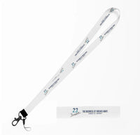 Thumbnail for Learjet 23 lanyard - white