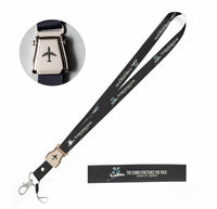 Thumbnail for Learjet 25 seat belt lanyard - black