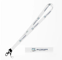 Thumbnail for Learjet 31A lanyard - white