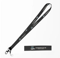 Thumbnail for Learjet 55 lanyard - black
