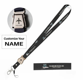 Learjet 55 Lanyard & ID Holders