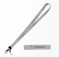 Thumbnail for Learjet 70 lanyard - light gray