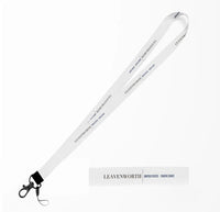 Thumbnail for Leavenworth City Series lanyard - white
