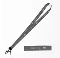 Thumbnail for Lebanon Country Series lanyard - gray