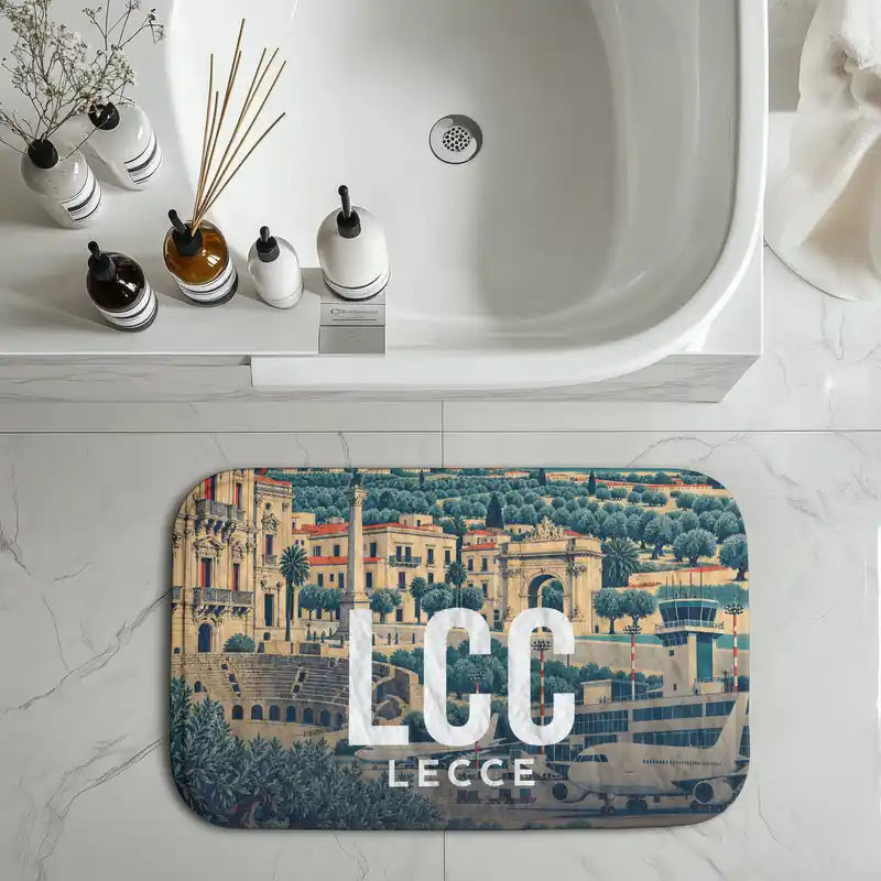 Lecce Galatina Air Base (LCC) bath mat