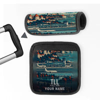 Thumbnail for Lennart Meri Tallinn Airport (TLL) Luggage Handle Covers - 3D Full Print + Name