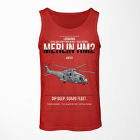Thumbnail for Leonardo AW101 Merlin HM2 design on red tank top