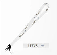 Thumbnail for Libya Country Series lanyard - white