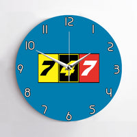 Thumbnail for Flat Colourful 747 Designed Wall Clocks