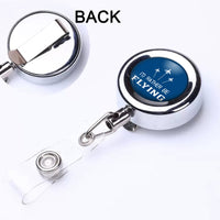 Thumbnail for I'D Rather Be Flying Designed Retractable ID Card Badge