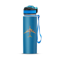 Thumbnail for Colourful Airplane Designed Sports Kettles