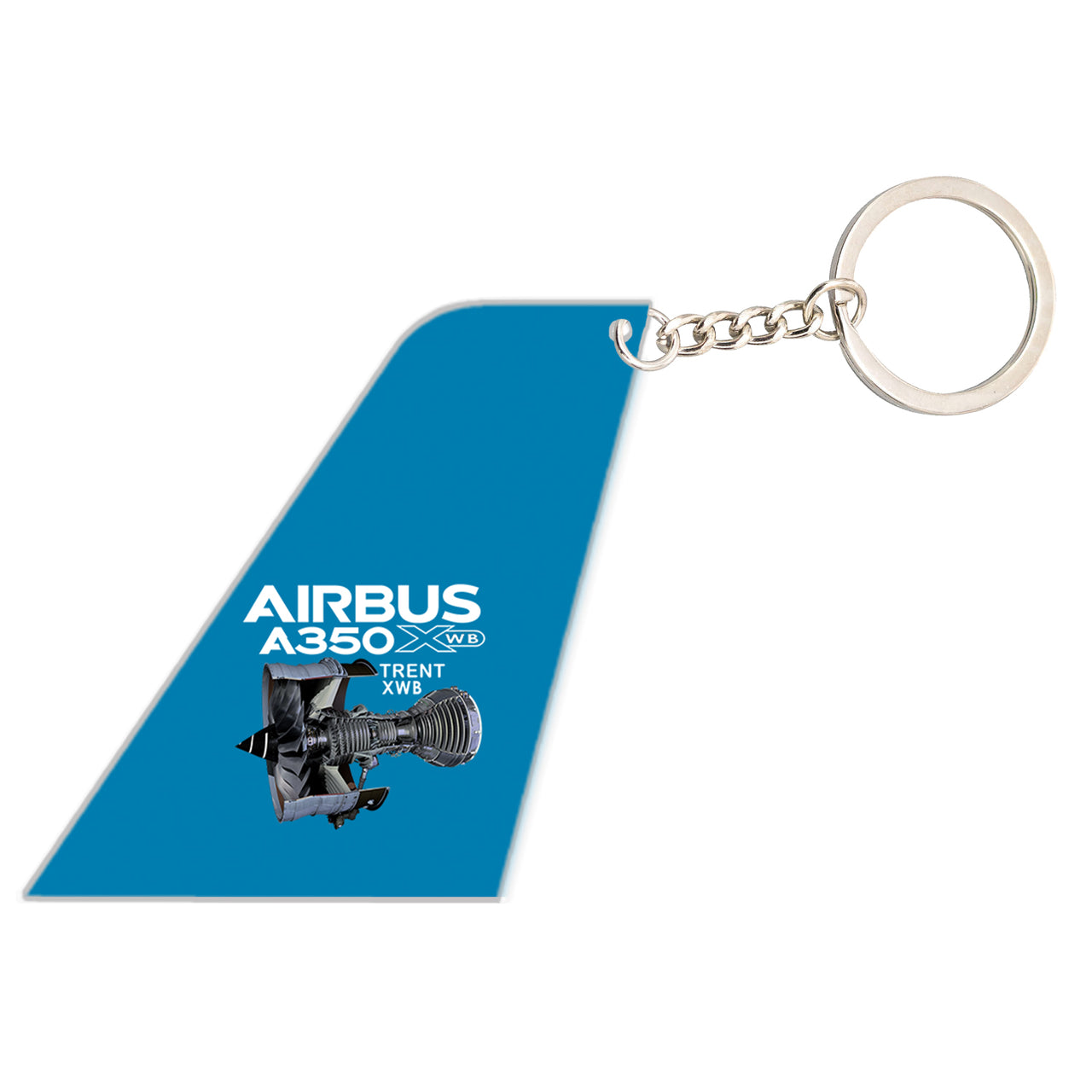 Airbus A350 & Trent Wxb Engine Designed Tail Key Chains