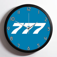 Thumbnail for 777 Flat Text Designed Wall Clocks