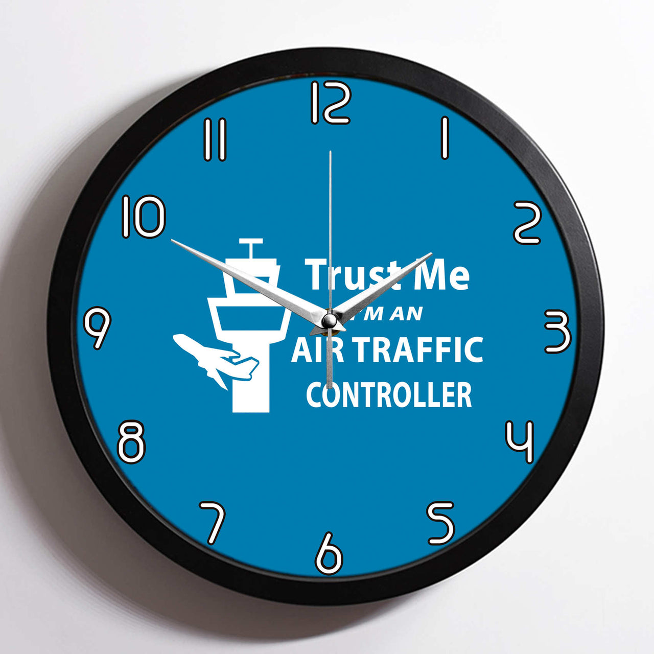 Trust Me I'm an Air Traffic Controller Designed Wall Clocks
