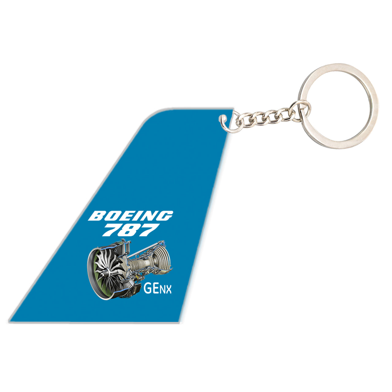 Boeing 787 & GENX Engine Designed Tail Key Chains