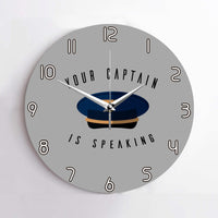 Thumbnail for Your Captain Is Speaking Designed Wall Clocks