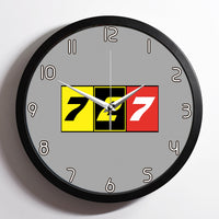 Thumbnail for Flat Colourful 727 Designed Wall Clocks