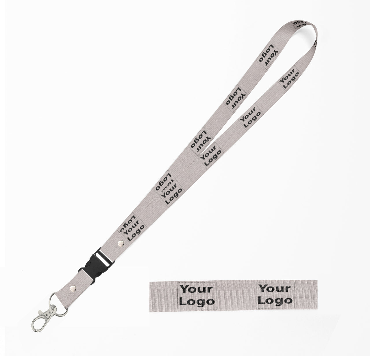 Your Custom LOGO/DESIGN Designed Detachable Lanyard & ID Holders