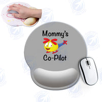 Thumbnail for Mommy's Co-Pilot (Helicopter) Designed Ergonomic Mouse Pads