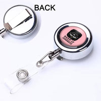 Thumbnail for Keep It Coordinated Designed Retractable ID Card Badge