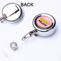Thumbnail for Pilot & Badge Designed Retractable ID Card Badge