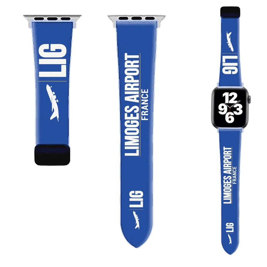 WBV6 | Limoges – Bellegarde Airport LIG | Blue (Magnetic Band)