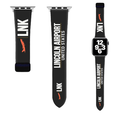WBV6 | Lincoln Airport LNK | Black (Magnetic Band)
