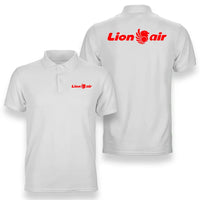 Thumbnail for Lion Air logo on white double side polo t shirt