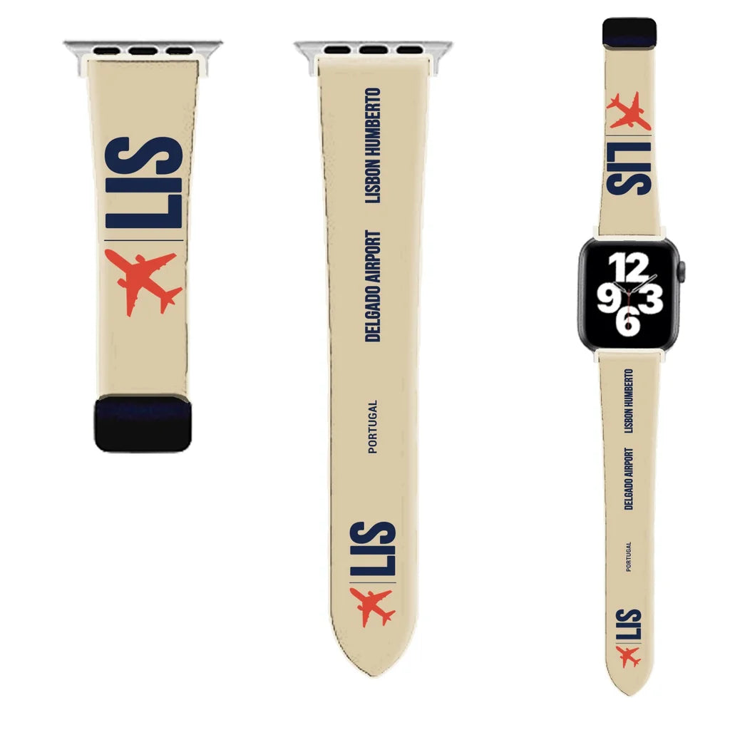 WBV6 | Lisbon Humberto Delgado Airport LIS | Beige (Magnetic Band)