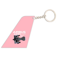 Thumbnail for Airbus A350 & Trent Wxb Engine Designed Tail Key Chains